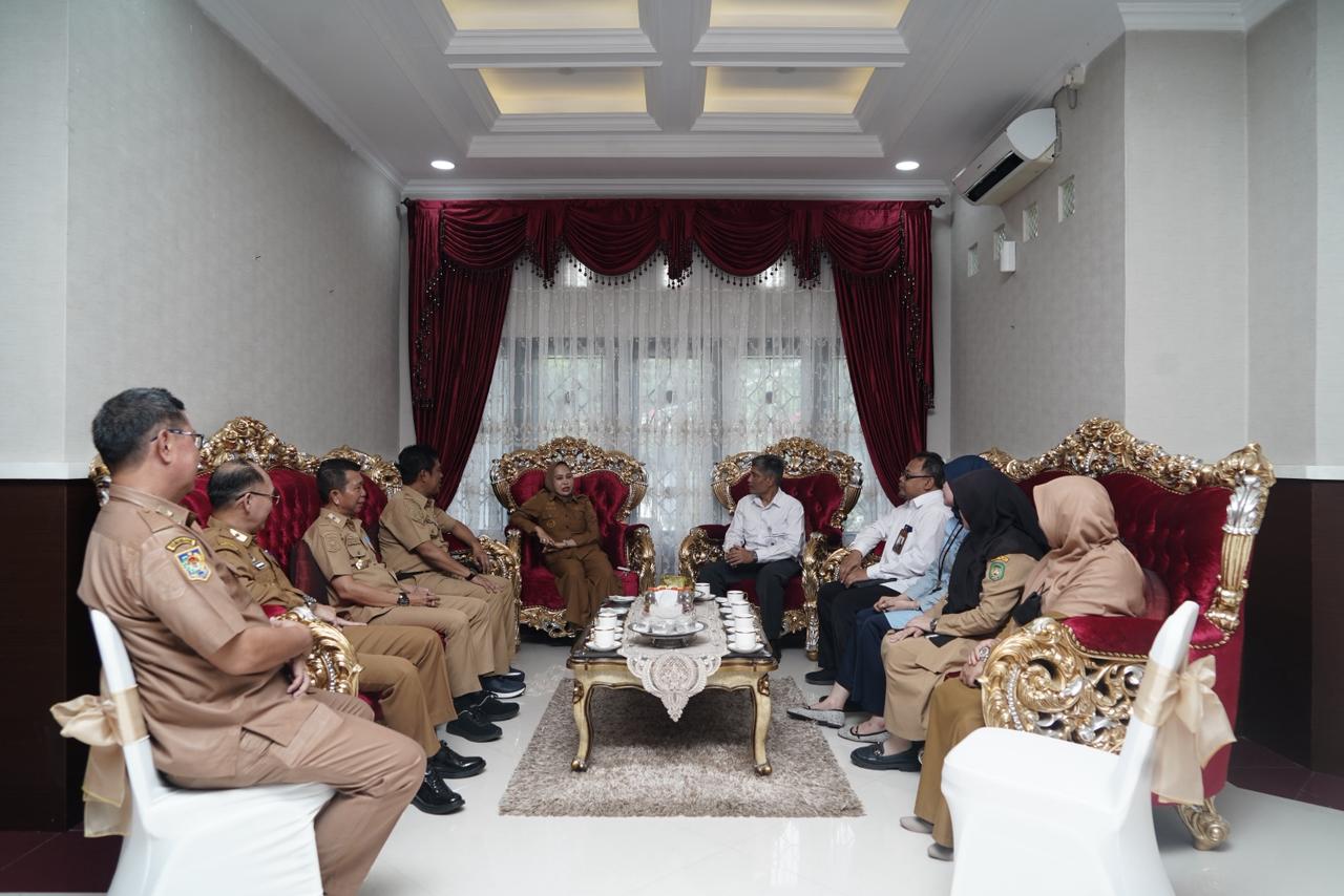 Wali Kota Palopo Terima Kunjungan BPKP Sulsel Bahas Evaluasi Perencanaan dan Penganggaran