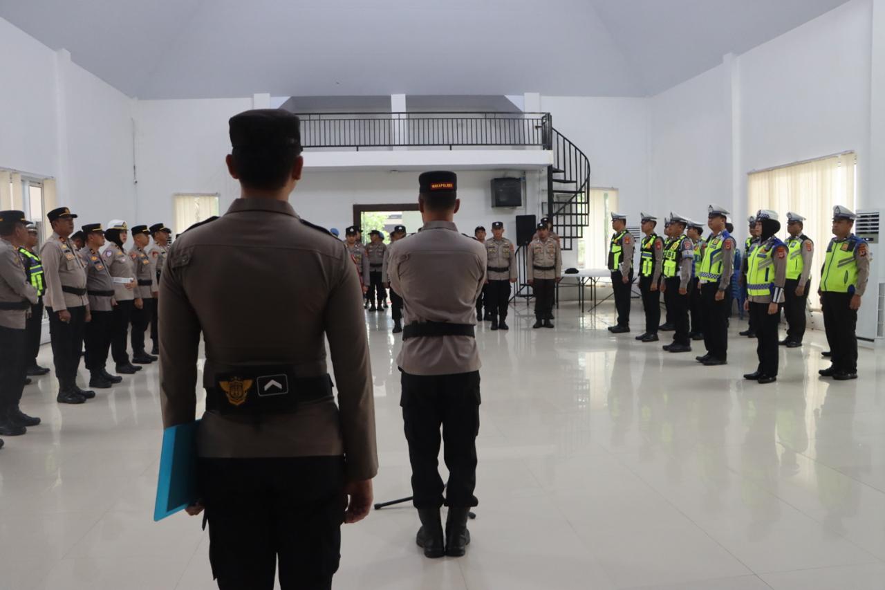 Jamin Keamanan May Day, Polres Luwu Siagakan Personel Lewat Apel Konsolidasi