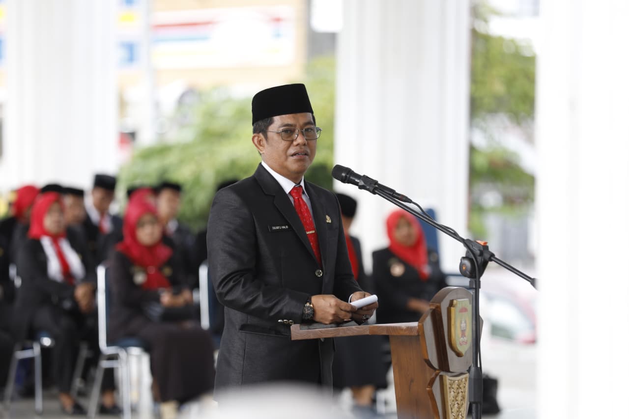 Pimpin Upacara Hardiknas 2026, Pj Sekda Palopo Bacakan 5 Kebijakan Strategis Mendikdasmen