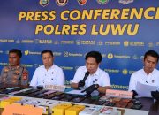 Puluhan HP Hingga TV Disita, Polres Luwu Bongkar Sindikat Pencurian di Empat Lokasi