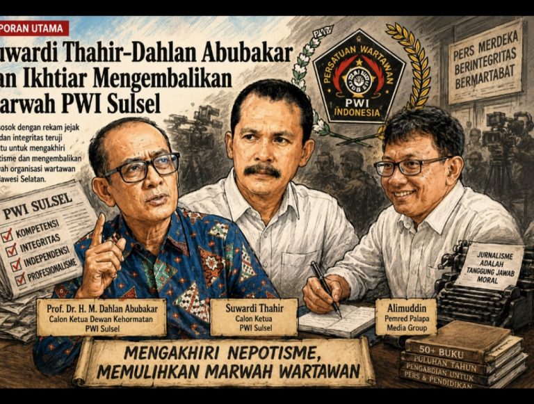 Duet Maut Tokoh Pers: Suwardi Tahir-Dahlan Abubakar Siap “Bersihkan” PWI Sulsel