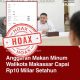 Pemkot Makassar Tepis Hoaks Anggaran Makan Minum Wali Kota Rp10 Miliar