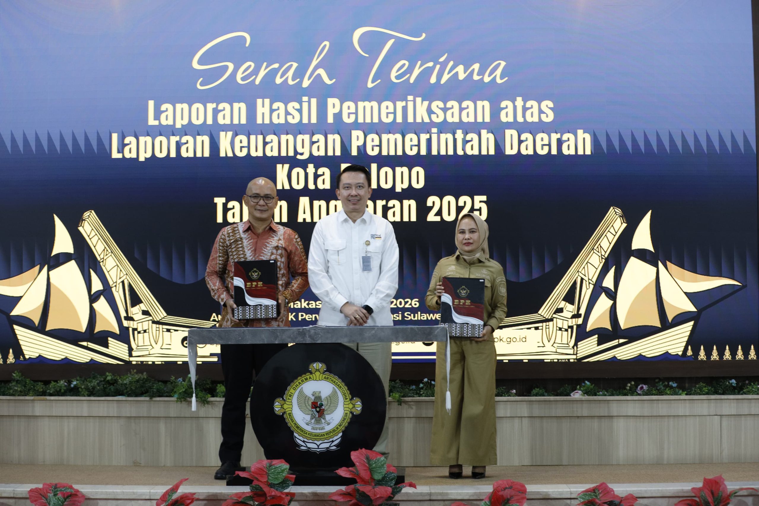Terima LHP dari BPK Sulsel, Pemkot Palopo Pertahankan Tradisi WTP