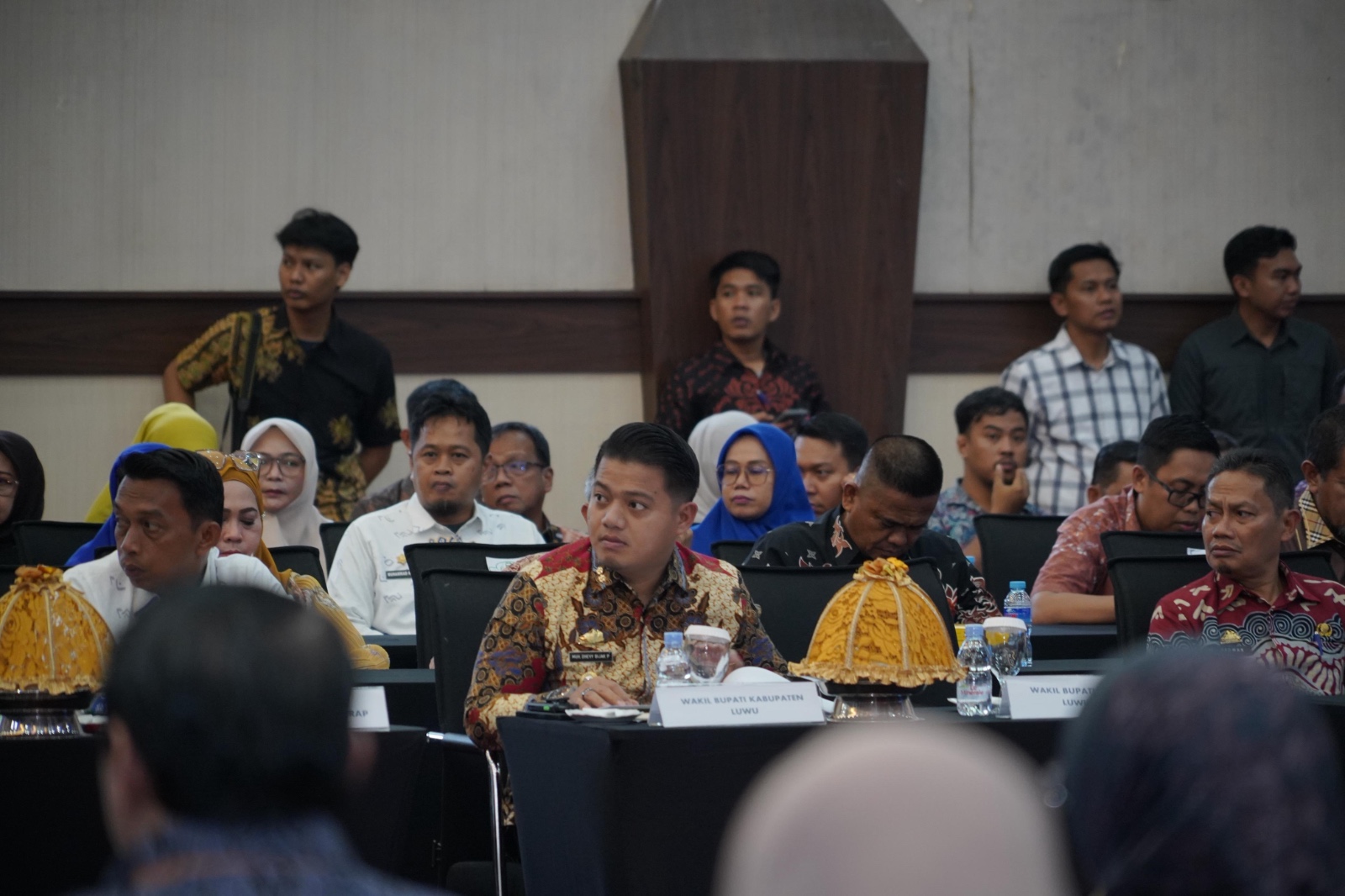 Wabup Luwu Hadiri High Level Meeting TPID Sulsel