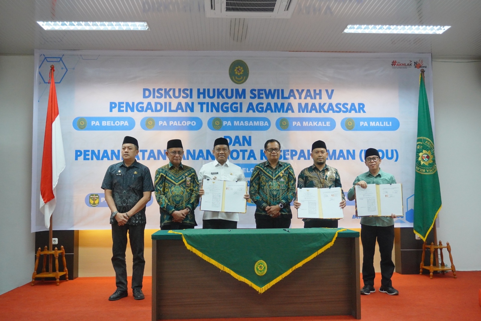 Pemkab Luwu dan PTA Makassar Teken MoU, Dorong Percepatan Legalitas Pernikahan Warga