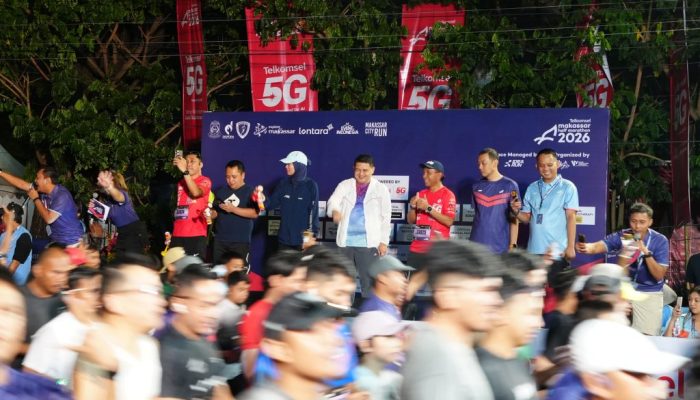 Makassar Half Marathon 2026 Sukses Digelar, Dongkrak Ekonomi dan UMKM Kota Daeng