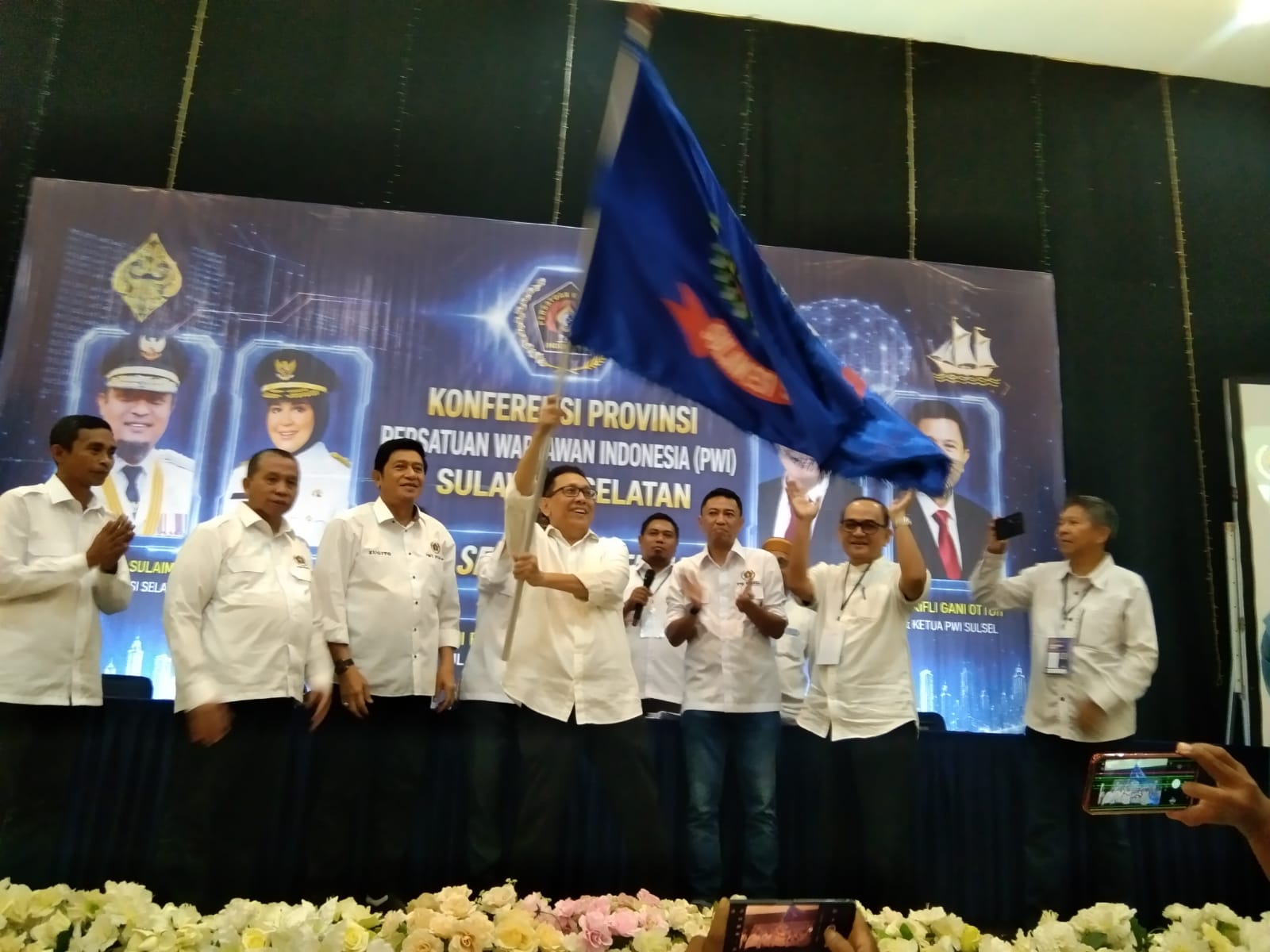Tok! Suwardi Thahir Terpilih Aklamasi Jadi Ketua PWI Sulsel 2026-2031