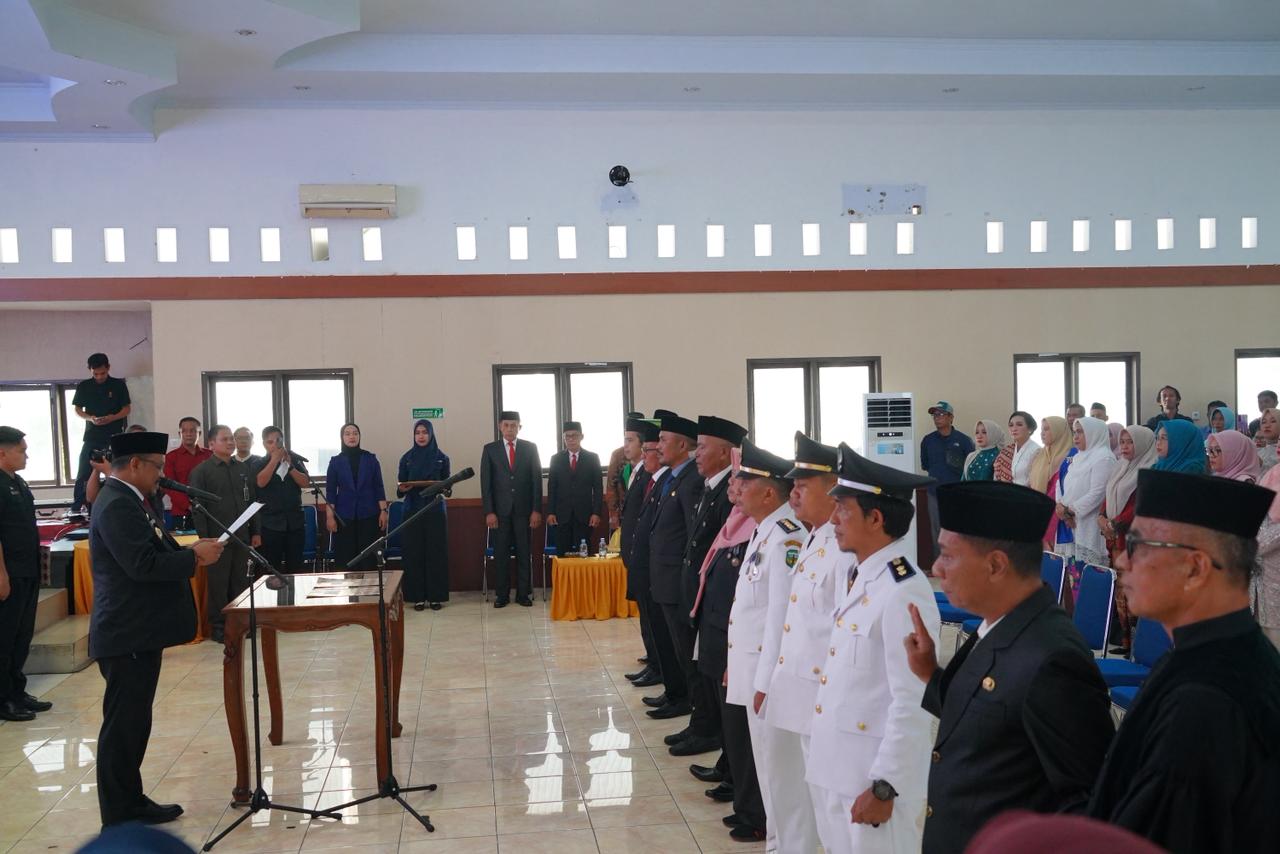 Lantik Pejabat Baru, Bupati Luwu Minta Dukung Penuh Program Kedaulatan Pangan