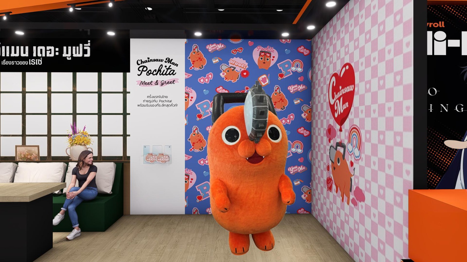 Chainsaw Man hingga Solo Leveling Ramaikan Booth Crunchyroll di AFA Thailand