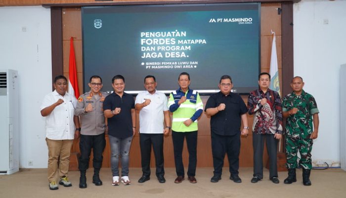Pemkab Luwu dan PT Masmindo Luncurkan Program Jaga Desa untuk Kesejahteraan Warga