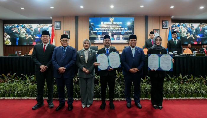 Sukses Kelola APBD, Pemprov Sulsel Kembali Sabet Opini WTP BPK RI Tahun Anggaran 2025