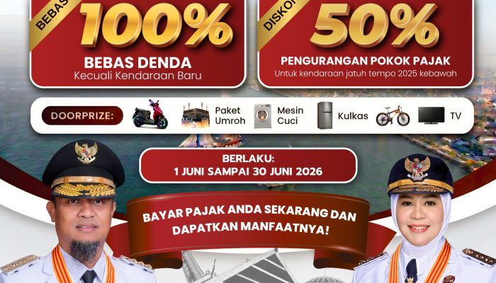 Diskon Pajak Kendaraan 50 Persen di Sulsel Berlanjut Hingga Akhir Juni