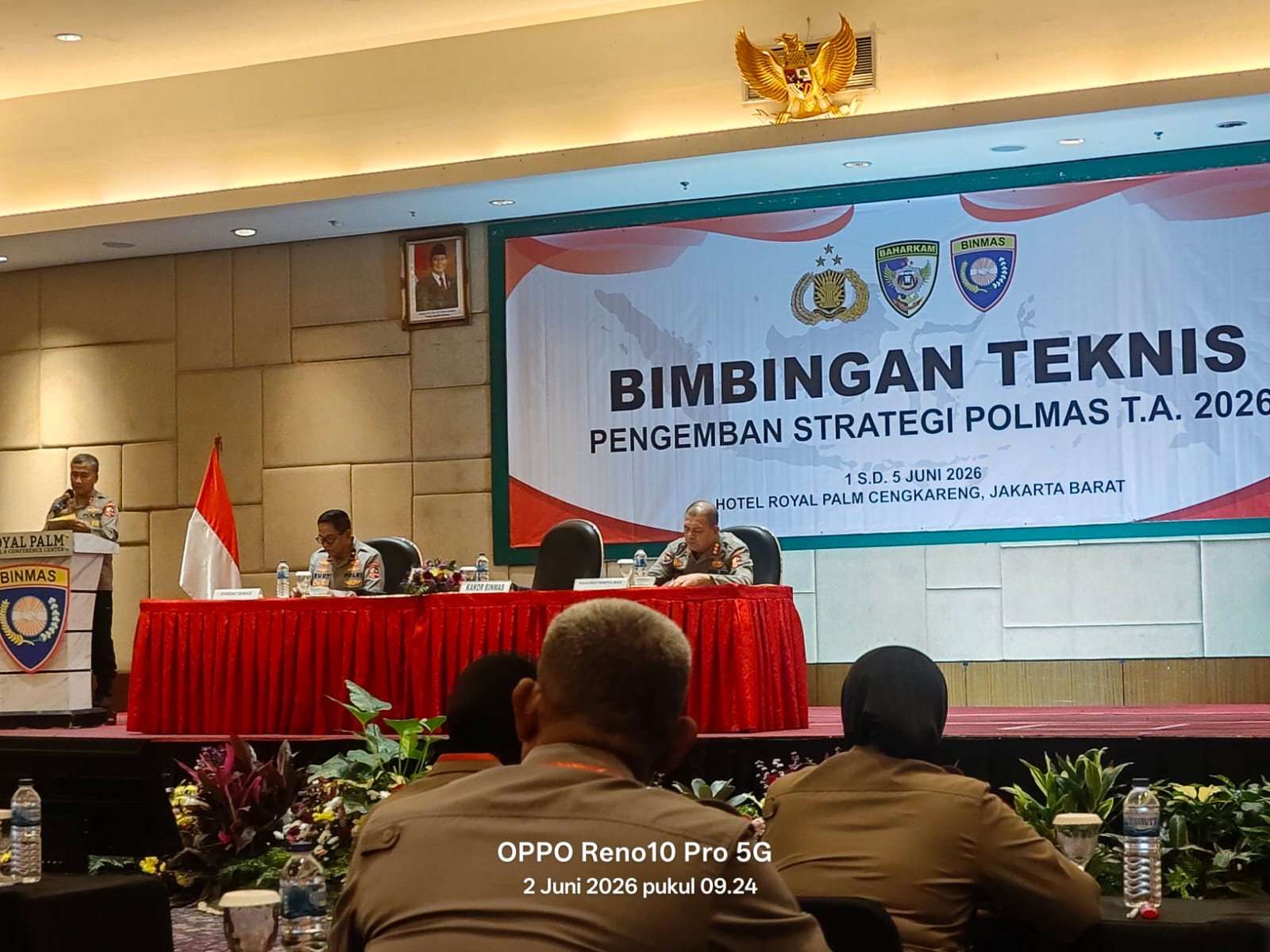Wakili Polda Sulsel, Polres Palopo dan Gowa Hadiri Bimbingan Teknis Polmas Mabes Polri