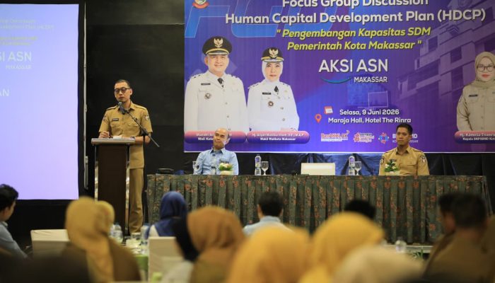 Tekankan “The Right Person in The Right Position”, Sekda Makassar Buka FGD Penyusunan HCDP