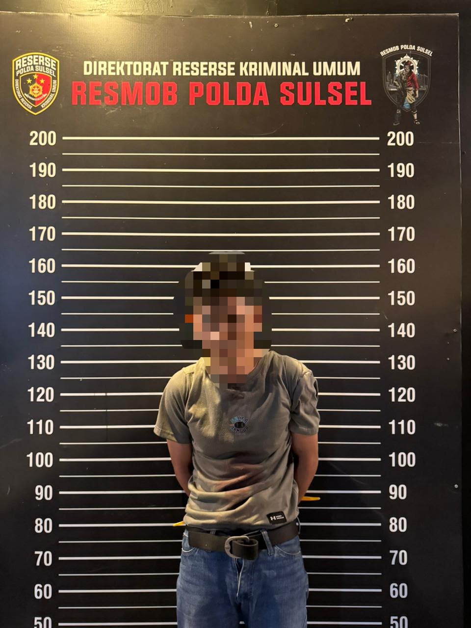 Resmob Polda Sulsel Ringkus Pelaku Pembunuhan Istri di Makassar
