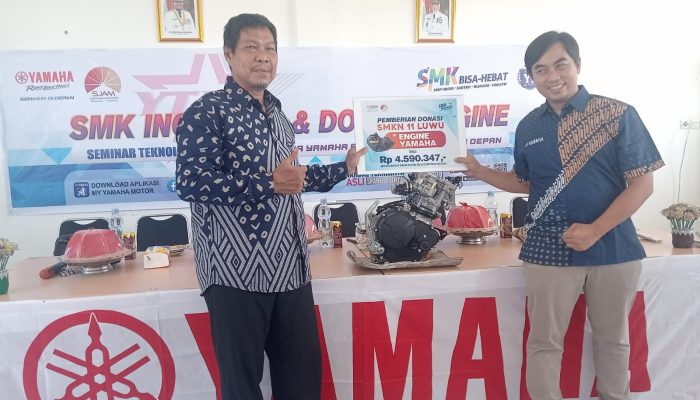 Sinergi Yamaha dan SMK se-Luwu Raya Cetak Lulusan Otomotif Siap Kerja