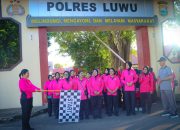 Rayakan HUT Bhayangkara ke-80, Polres Luwu Gelar Jalan Santai dan Senam Bersama