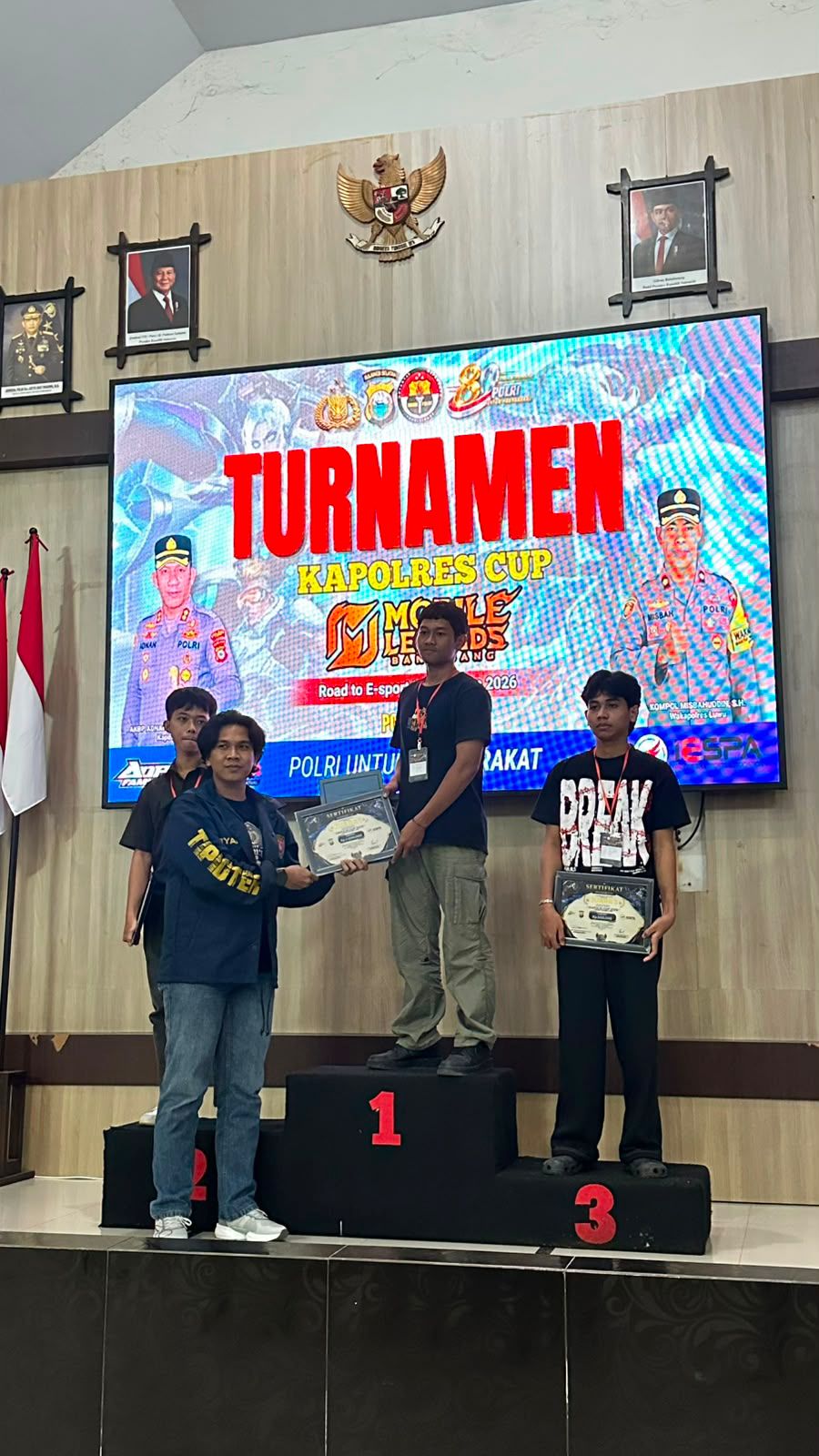 Jaring Atlet MLBB Berbakat, Polres Luwu Gelar Turnamen E-Sport Road to Kapolri Cup 2026