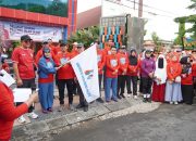 HUT ke-17, Universitas Mega Buana Palopo Gelar Jalan Sehat Bersama Pemkot