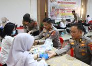 Polres Palopo Gelar Donor Darah Sambut HUT Bhayangkara ke-80 Bersama PMI