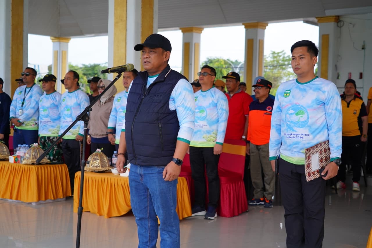 Bupati Luwu Patahudding Pimpin Apel Peringatan Hari Lingkungan Hidup Sedunia 2026