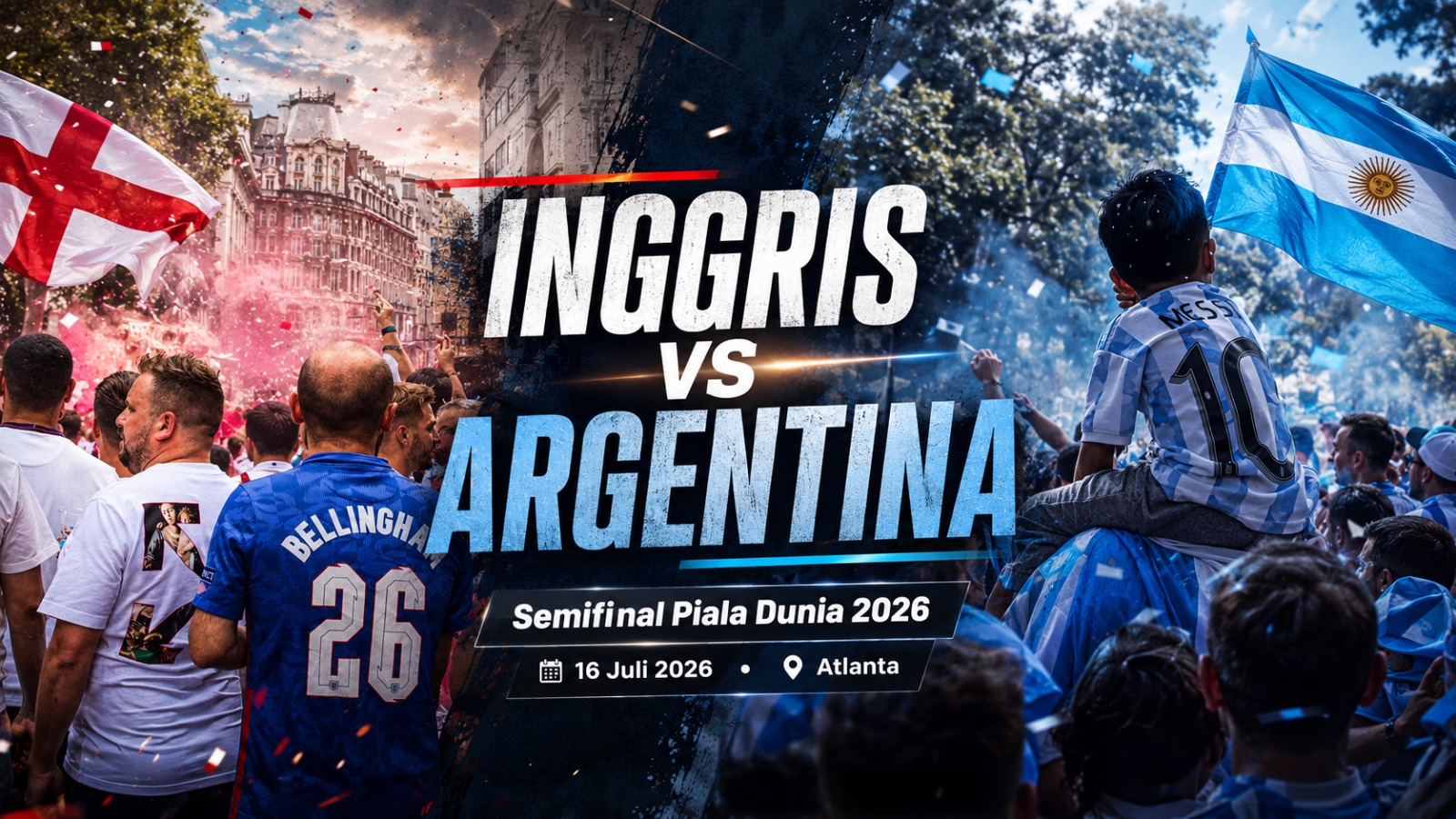 Misi Berat The Three Lions Hentikan Dominasi Lionel Messi di Semifinal Piala Dunia