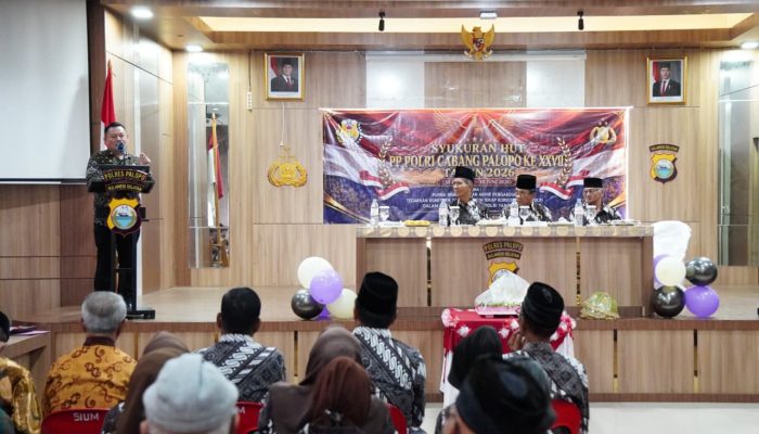 Pemkot Palopo Apresiasi Dedikasi Panjang Purnawirawan di Perayaan HUT ke-27 PP Polri