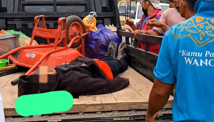 Lakalantas di Depan Pasar Bua, Pengunjung Soroti Tidak Adanya Petugas Pengatur Jalan