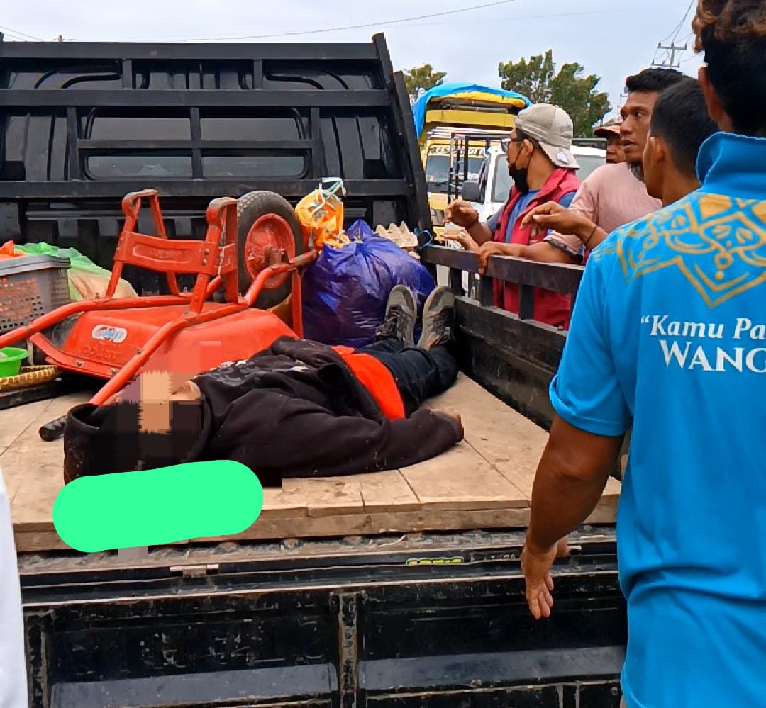 Lakalantas di Depan Pasar Bua, Pengunjung Soroti Tidak Adanya Petugas Pengatur Jalan