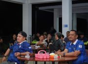 Kenakan Jersei Prancis Bupati Luwu Nikmati Laga Semifinal Piala Dunia Bersama Masyarakat