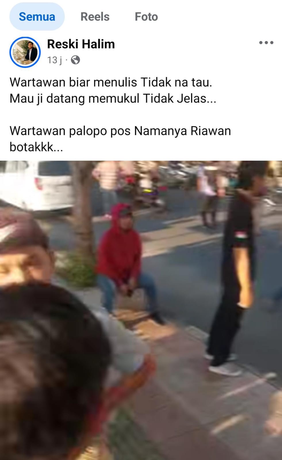 Cekcok di Tengah Demonstrasi, Wartawan di Palopo Laporkan Aktivis ke Polisi