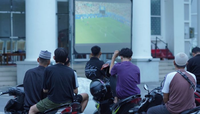 Pemkot Palopo Gelar Nobar Final Piala Dunia 2026 di Halaman Kantor Wali Kota