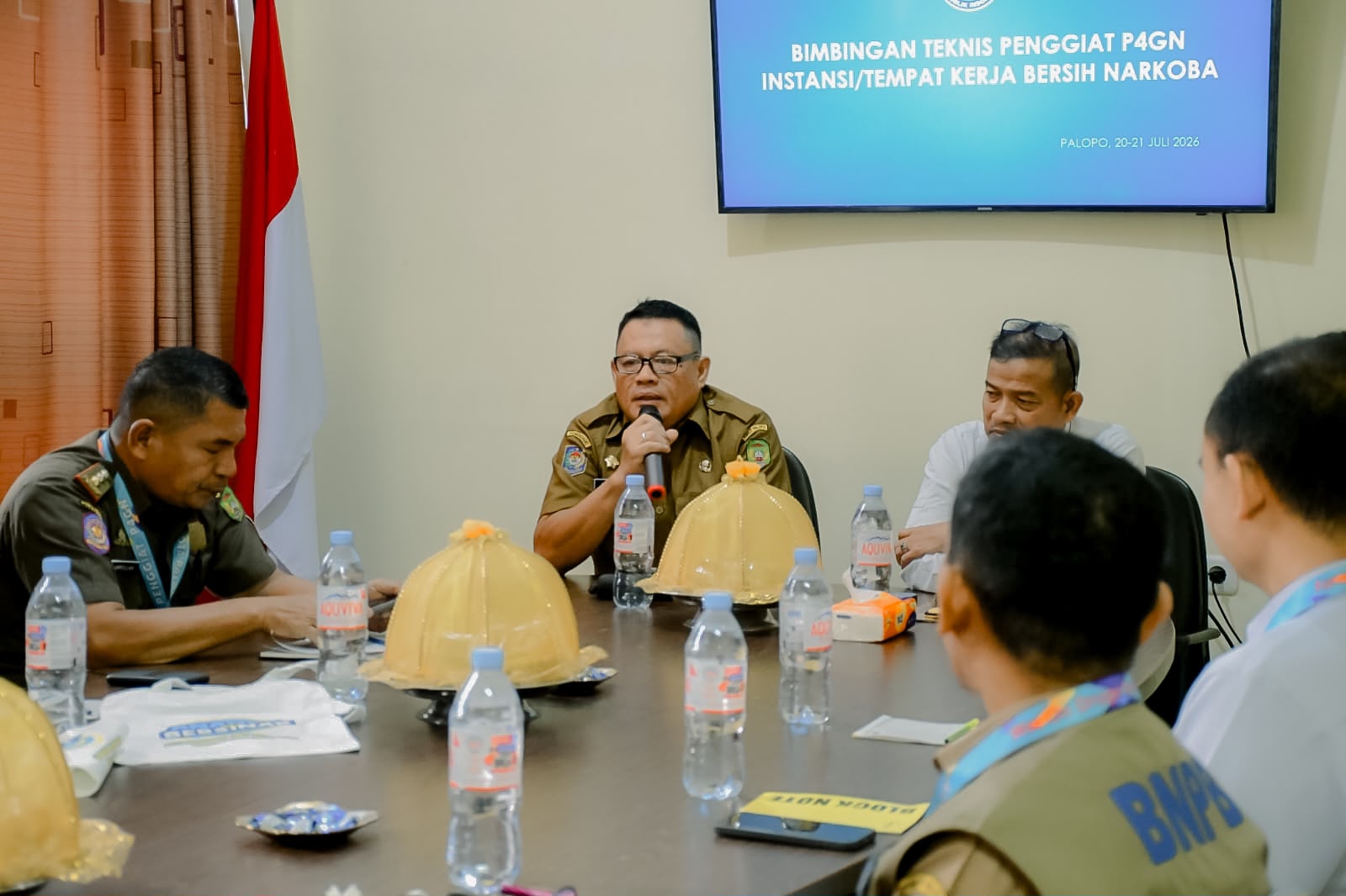 Pemkot Palopo Dukung Penuh Bimtek P4GN Wujudkan Tempat Kerja Bersih Narkoba