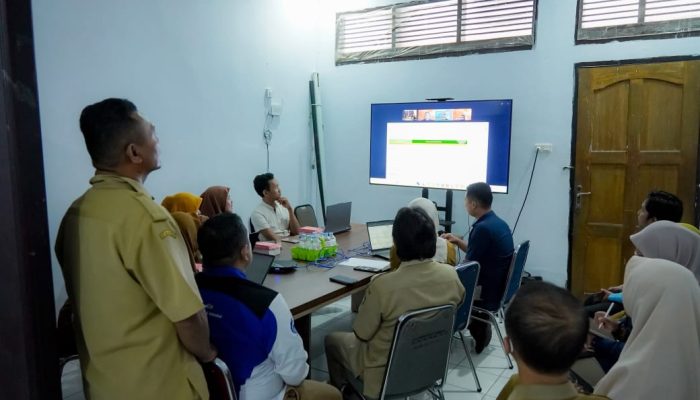 Kejar Predikat Baik Pemkot Palopo Ikuti Interviu Evaluasi Statistik Sektoral