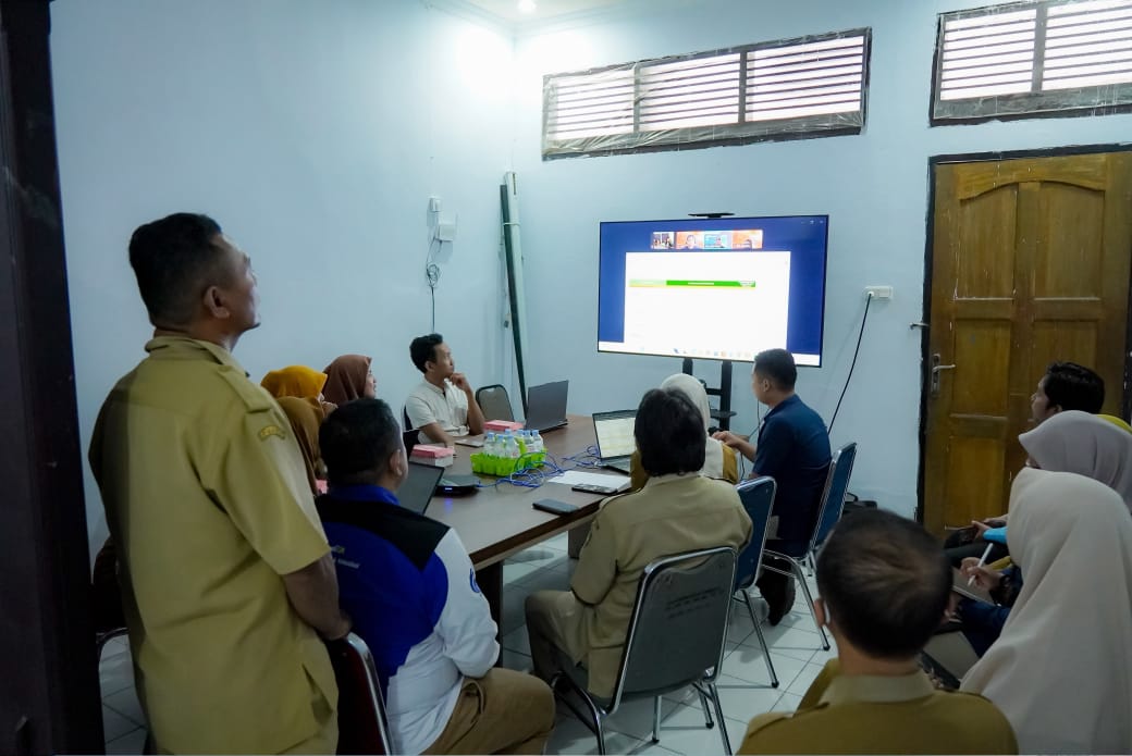 Kejar Predikat Baik Pemkot Palopo Ikuti Interviu Evaluasi Statistik Sektoral