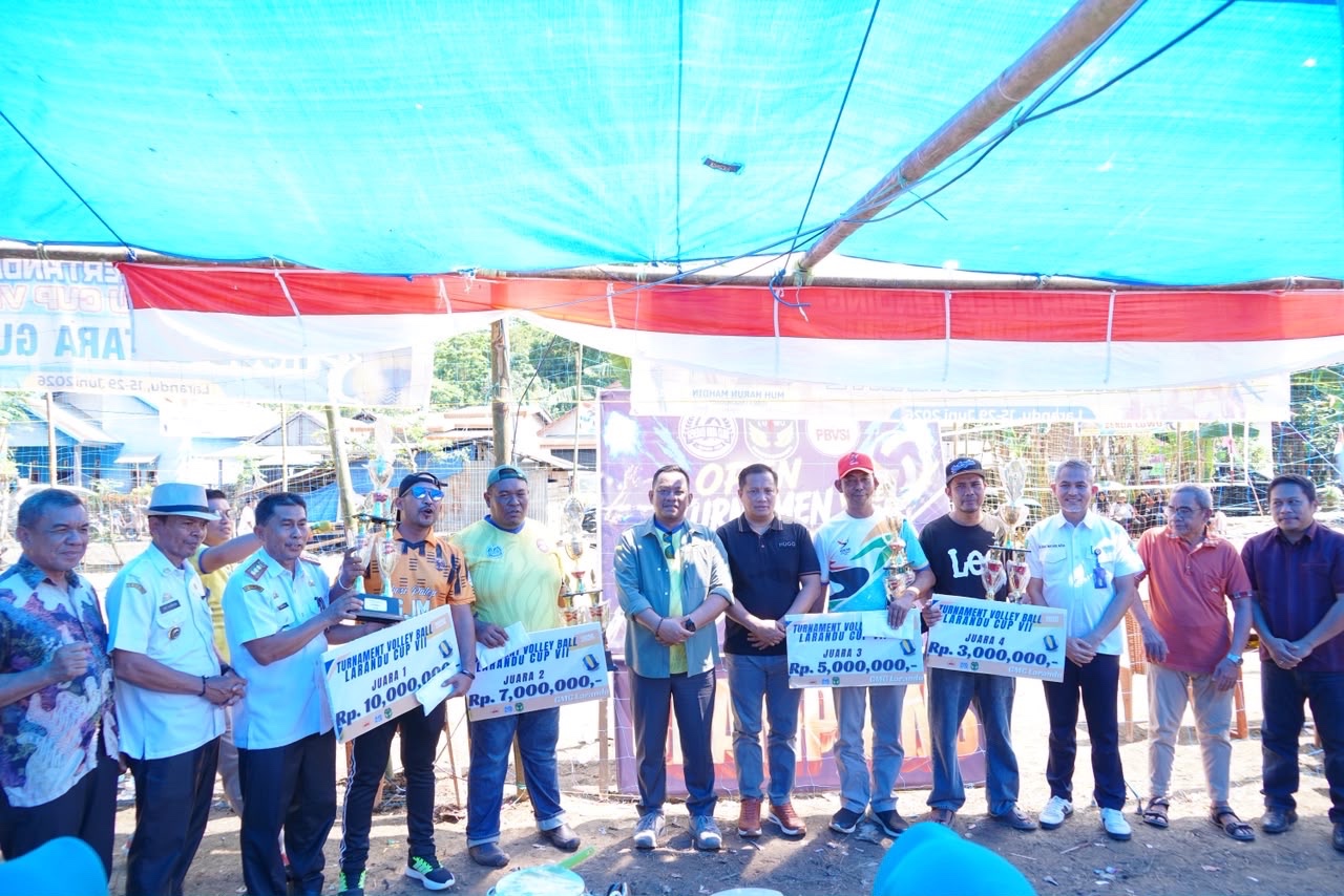 Hadiri Penutupan Larandu Cup, Patahudding Puji Semangat Gotong Royong Warga Suli