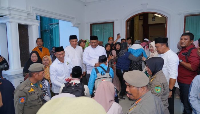 Bupati Patahudding Pimpin Langsung Penyambutan Ratusan Tamu Allah di Luwu