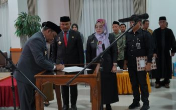 Pengukuhan 127 Pejabat di Luwu, Bupati: Ini Bukan Promosi Jabatan