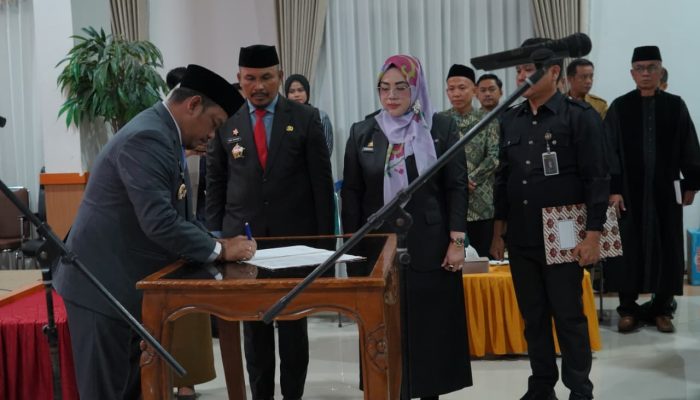 Pengukuhan 127 Pejabat di Luwu, Bupati: Ini Bukan Promosi Jabatan
